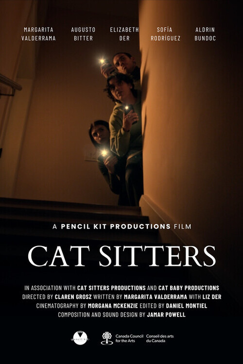 Cat Sitters (2024) - film poster, directed by Claren Grosz
