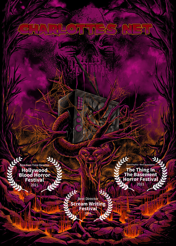 Charlotte's Net (2020) - film poster, directed by James Dobbins Jones
