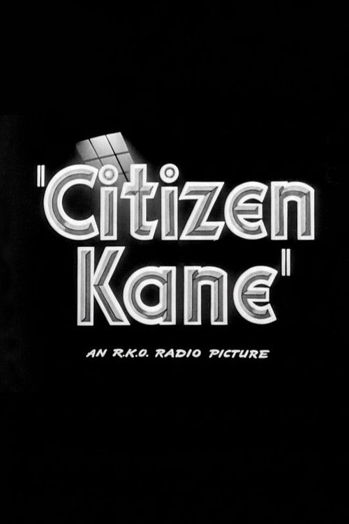 Citizen Kane Trailer (1940) — film poster, directed by Orson Welles