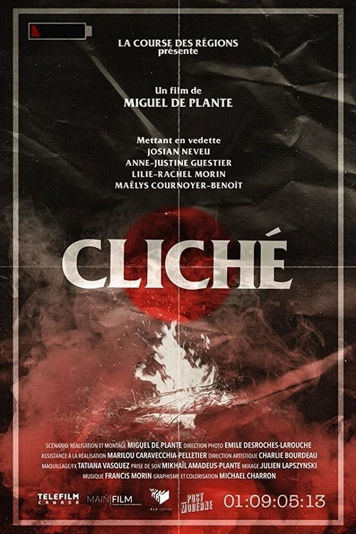 Cliché (2018) — film poster, directed by Miguel Plante