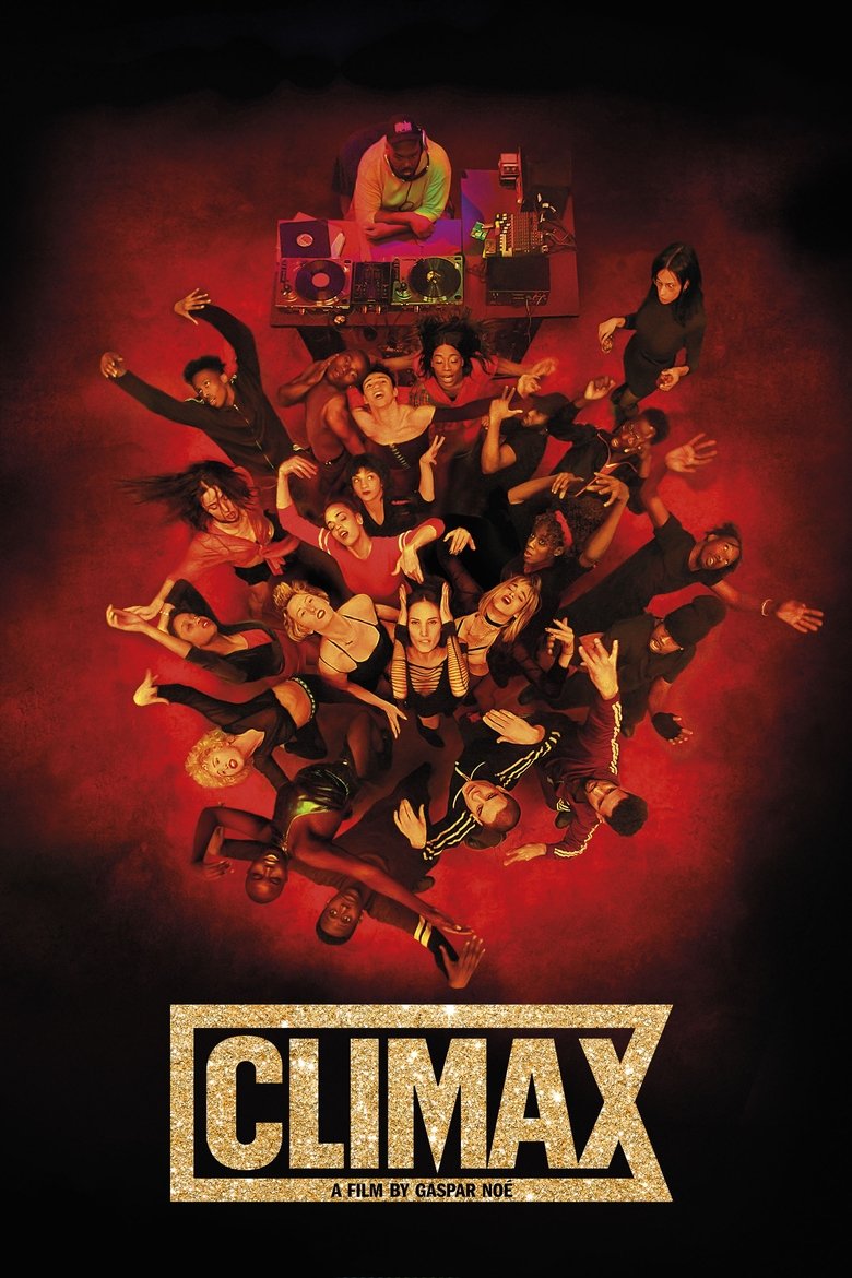 Climax (2018) — film poster, directed by Gaspar Noé