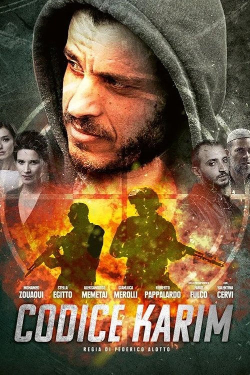 Code: Karim (2021) - film poster, directed by Federico Alotto