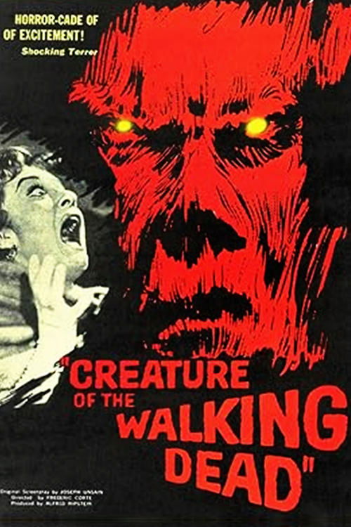 Creature of the Walking Dead (1965) - film poster
