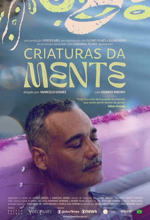 Creatures of the Mind (2025) - film poster, directed by Marcelo Gomes