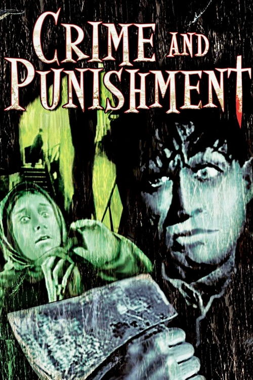 Crime and Punishment (1923) - film poster, directed by Robert Wiene