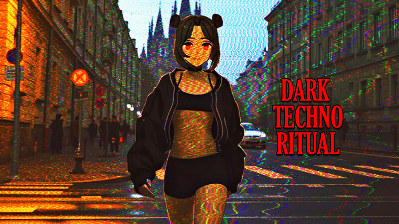 Dark Techno Ritual (4K) ⚠️ Occult Ai Music Video