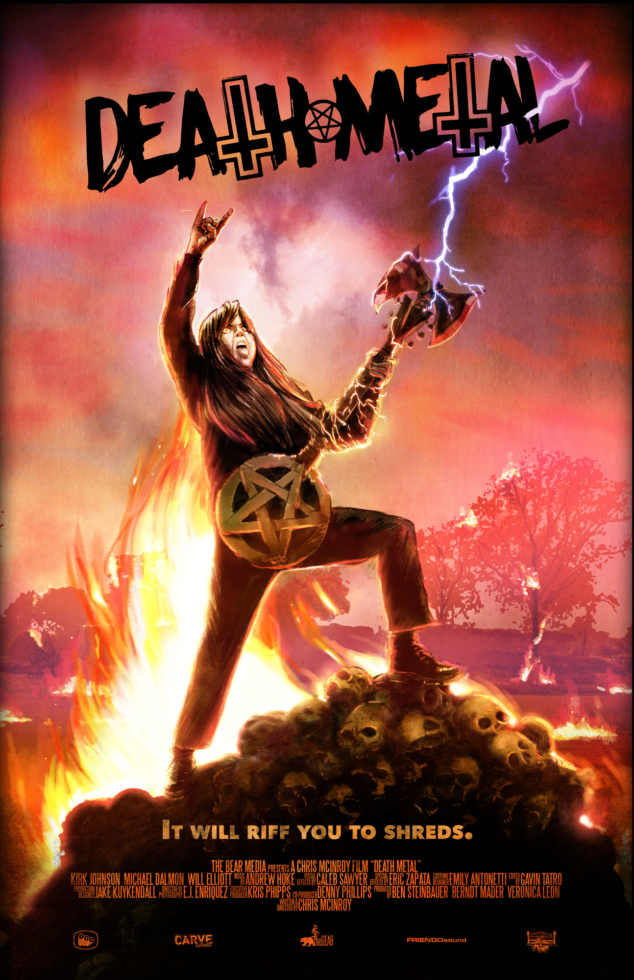 Death Metal (2016) - film poster, directed by Chris McInroy