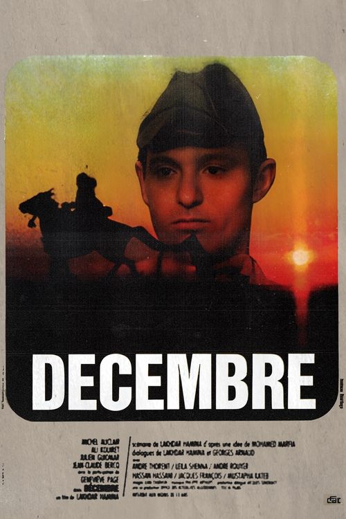 December (1973) - film poster, directed by Mohammed Lakhdar-Hamina