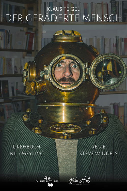 Der geräderte Mensch (2025) - film poster, directed by Steve Windels