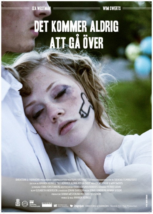 Det kommer aldrig att gå över (2010) - film poster, directed by Amanda Kernell