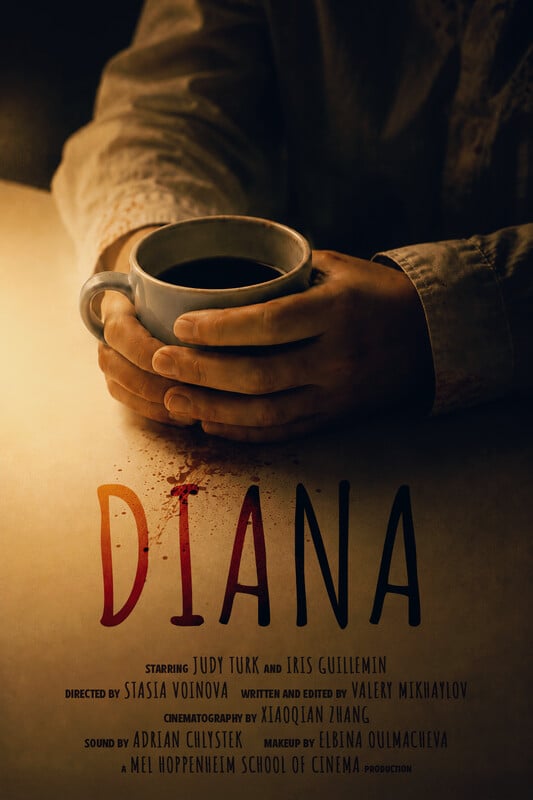 DIANA (2026) - film poster, directed by Stasia Voinova