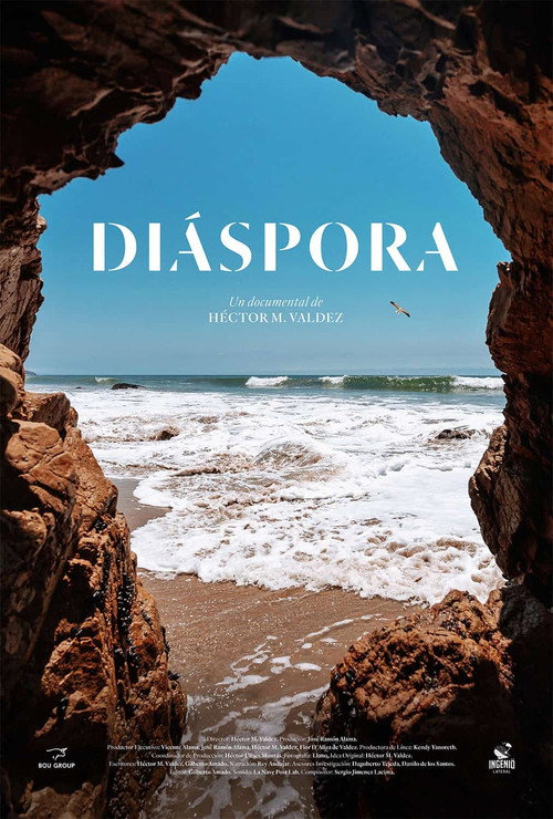 Diáspora (2022) — film poster, directed by Héctor Valdez