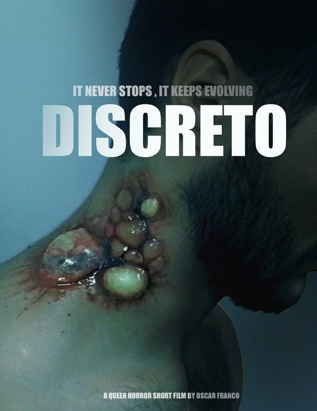 Discreto (2024) - film poster, directed by Oscar Franco