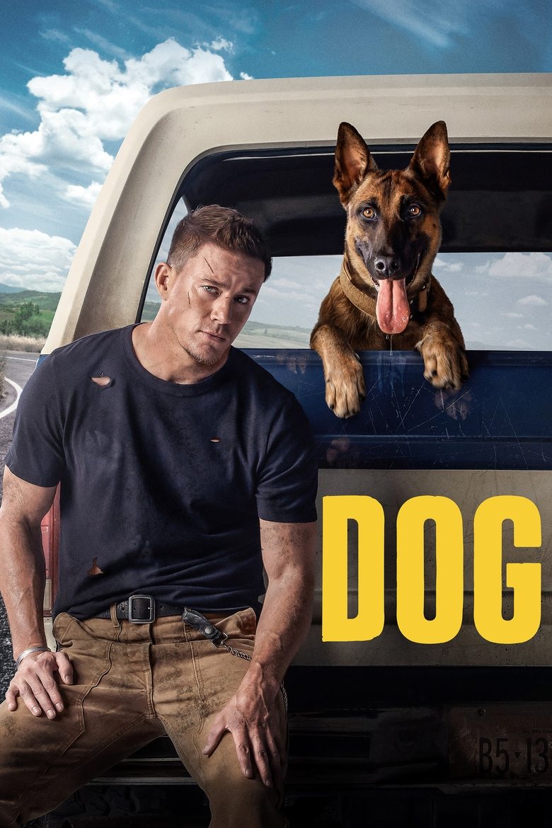 Dog (2022) - film poster, directed by Channing Tatum