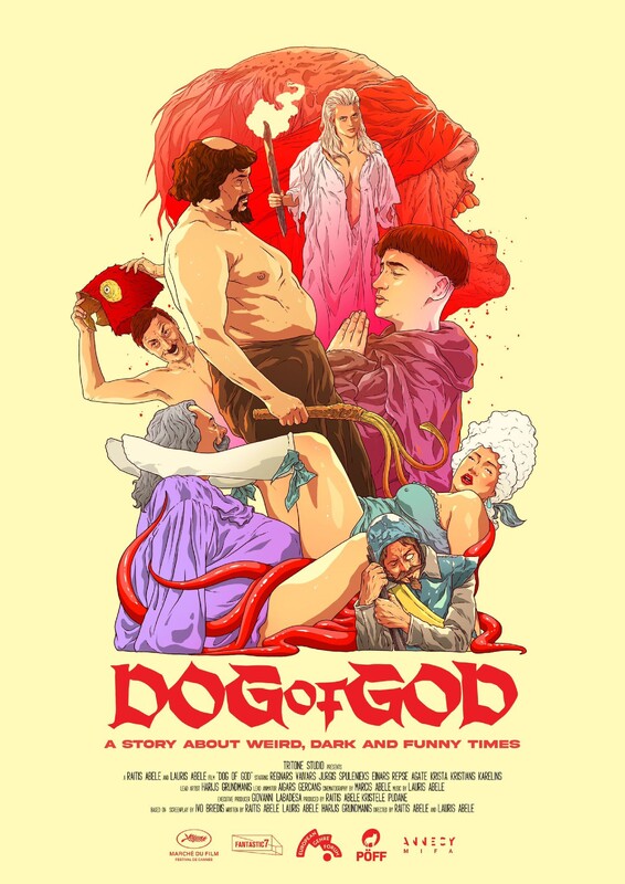 Dog Of God (2024) - film poster, directed by Raitis Abele