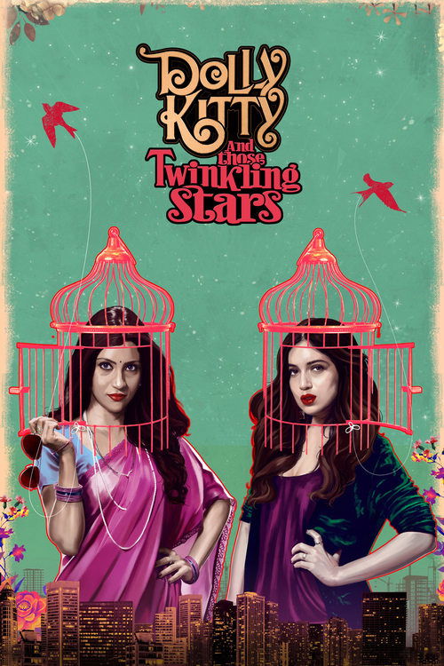Dolly Kitty and Those Twinkling Stars (2020) - film poster, directed by Alankrita Shrivastava