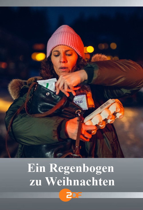 Ein Regenbogen zu Weihnachten (2023) - film poster, directed by Esther Gronenborn