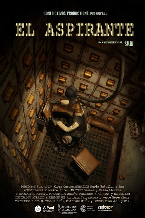 El aspirante (2026) - film poster, directed by SAM ORTI