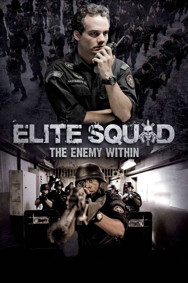 Elite Squad: The Enemy Within (2010) - film poster, directed by José Padilha