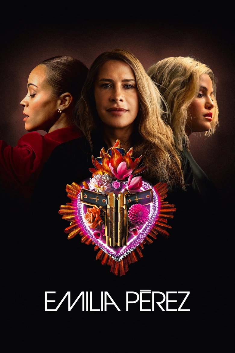 Emilia Pérez (2024) - film poster, directed by Jacques Audiard