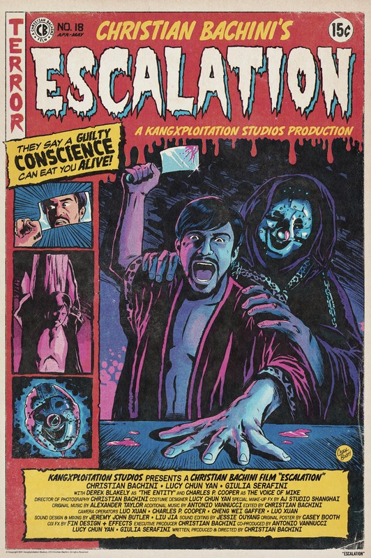 Escalation (2022) - film poster, directed by Christian Bachini