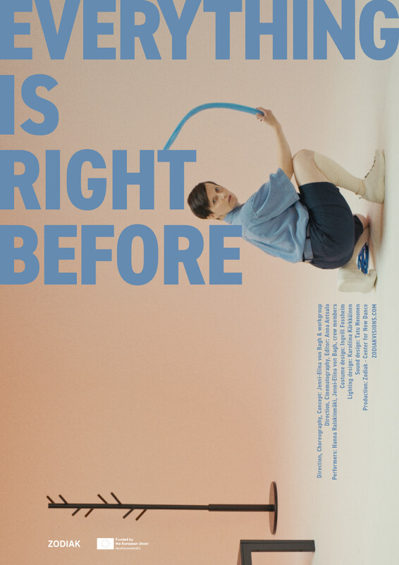 Everything is right before (2025) - film poster, directed by Anna Antsalo