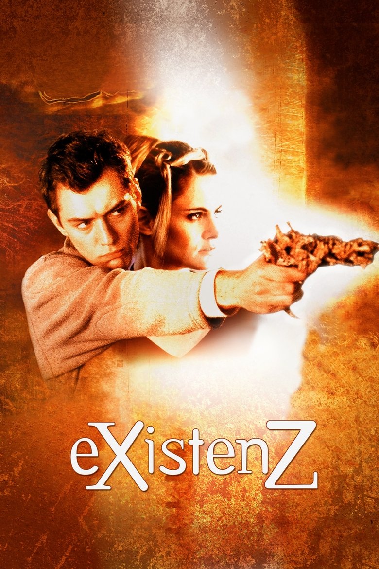 eXistenZ (1999) — film poster, directed by David Cronenberg