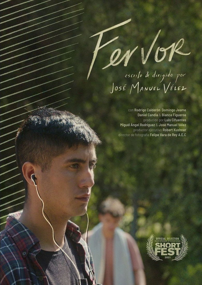 Fervor (2021) — film poster, directed by José Manuel Vélez