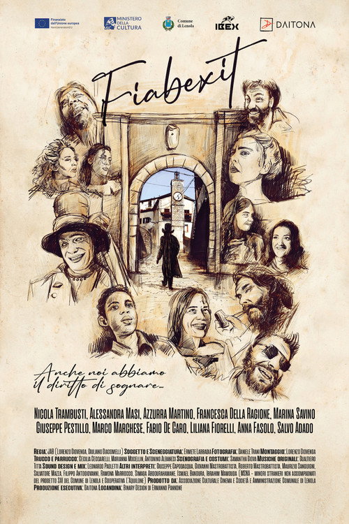 Fiabexit (2024) - film poster, directed by Lorenzo Giovenga