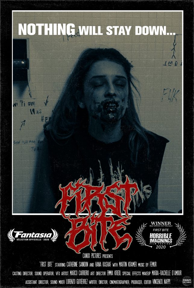 First Bite (2024) - film poster, directed by Vincenzo Nappi