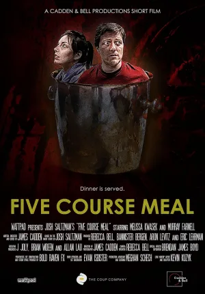 Five Course Meal (2018) - film poster, directed by James Cadden