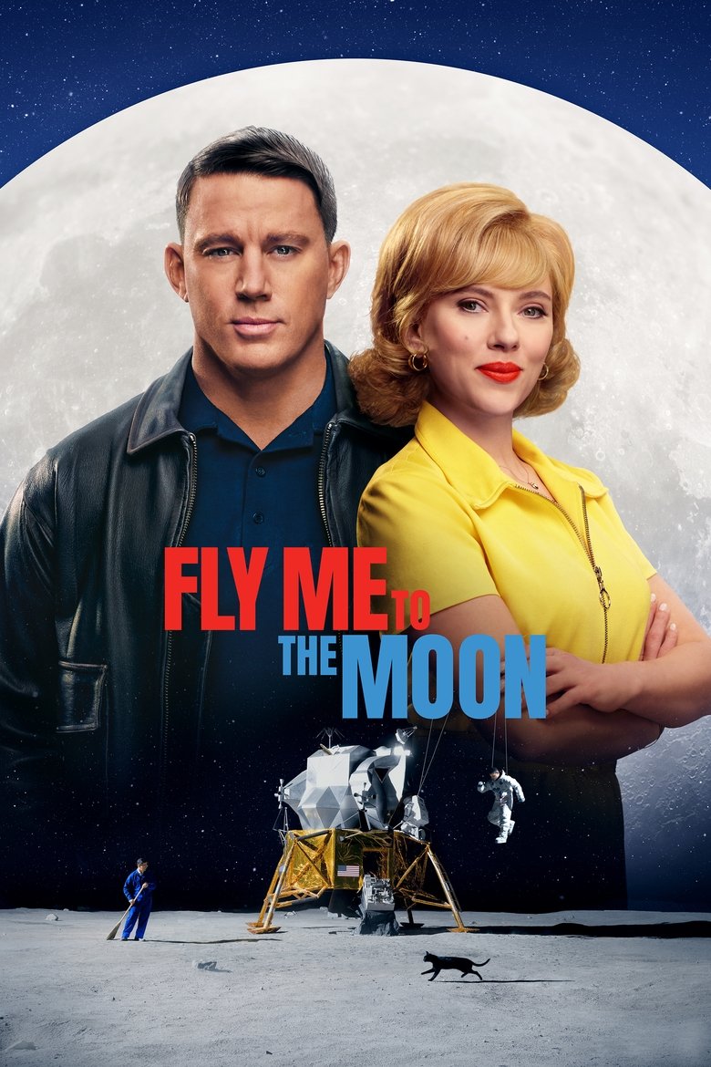 Fly Me to the Moon (2024) — film poster, directed by Greg Berlanti