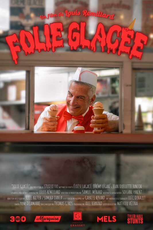Folie Glacée (2025) - film poster, directed by Louis Rémillard
