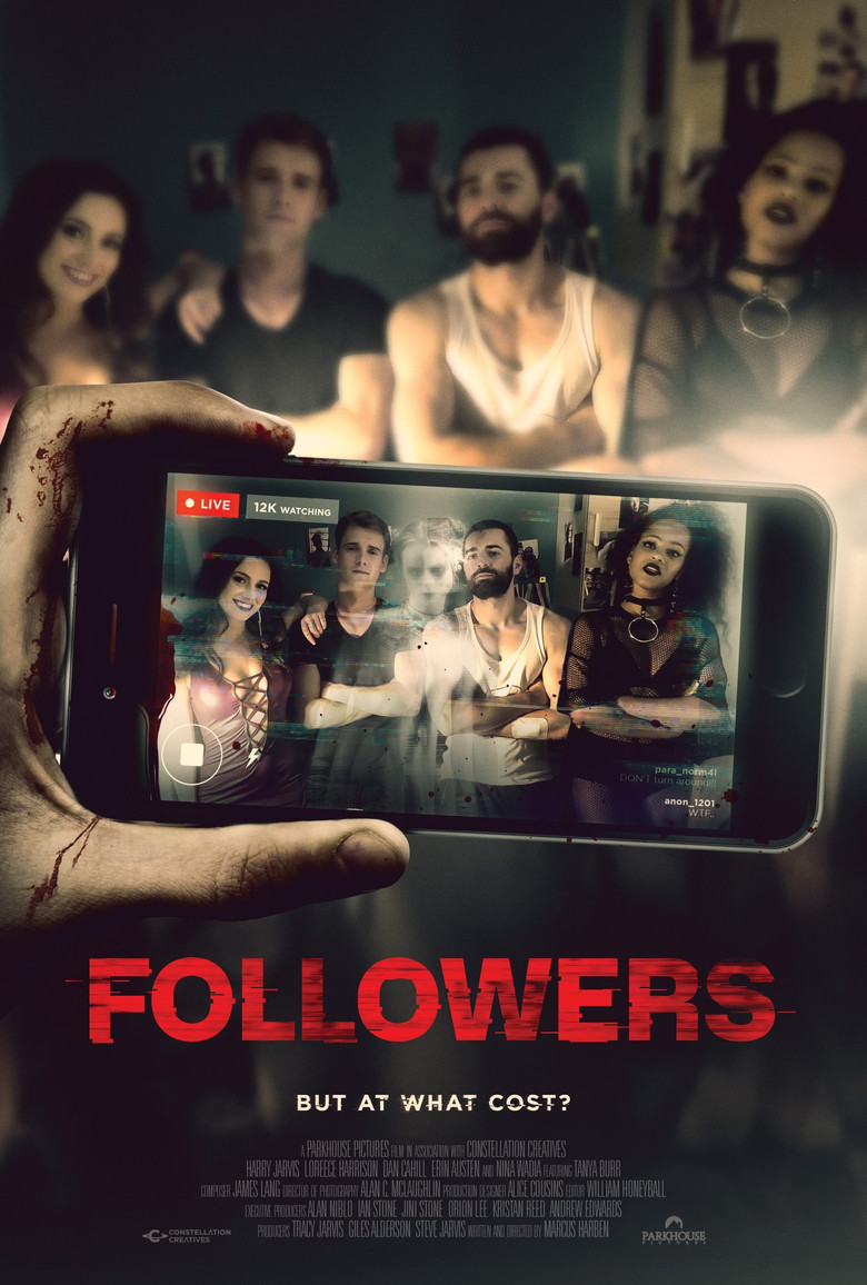 Followers (2022) - film poster, directed by Marcus Harben