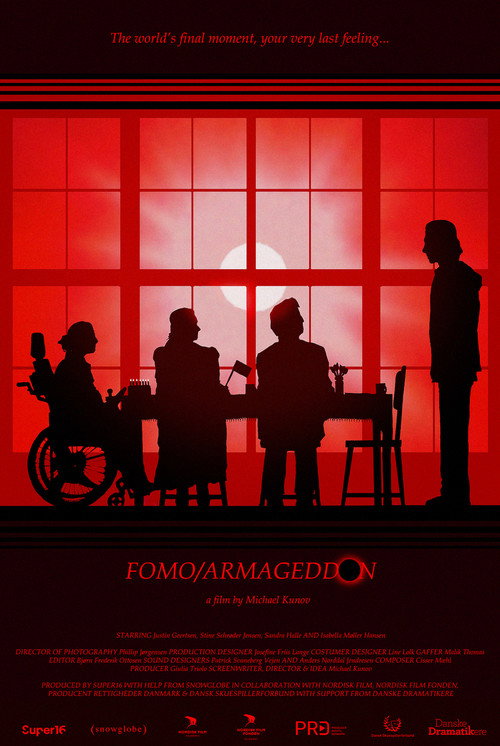 FOMO / Armageddon (2025) - film poster, directed by Michael Kunov
