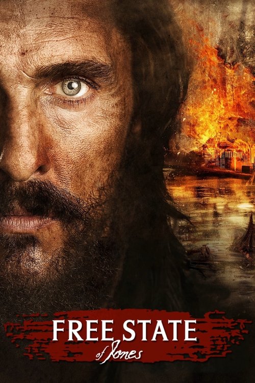 Free State of Jones (2016) - film poster, directed by Gary Ross