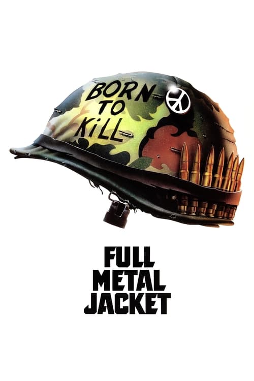 Full Metal Jacket (1987) — film poster, directed by Stanley Kubrick