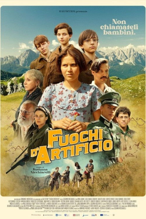Fuochi d'artificio (2025) - film poster, directed by Susanna Nicchiarelli