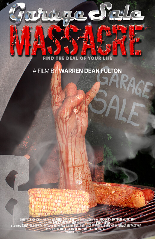 GARAGE SALE MASSACRE (2025) - film poster, directed by Warren Dean Fulton