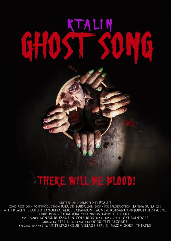 Ghost Song - Directors´ cut (2023) - film poster, directed by RTALIN