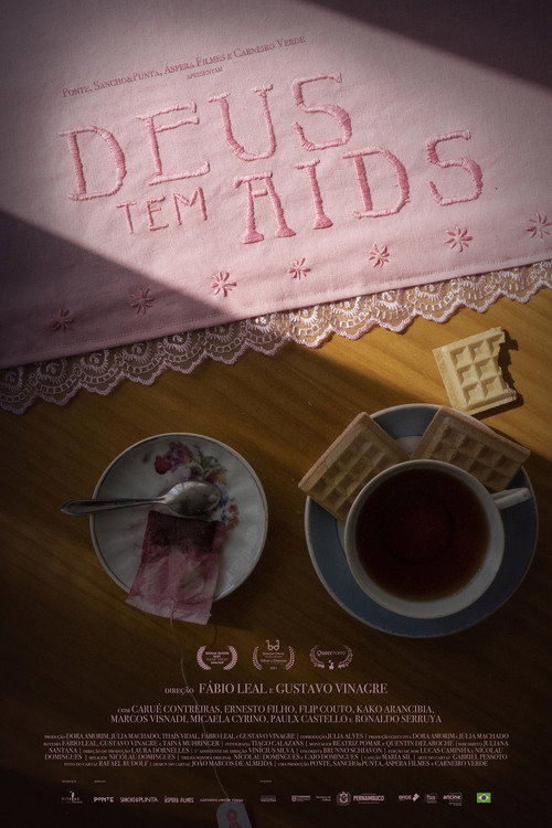 God Has AIDS (2021) — film poster, directed by Gustavo Vinagre