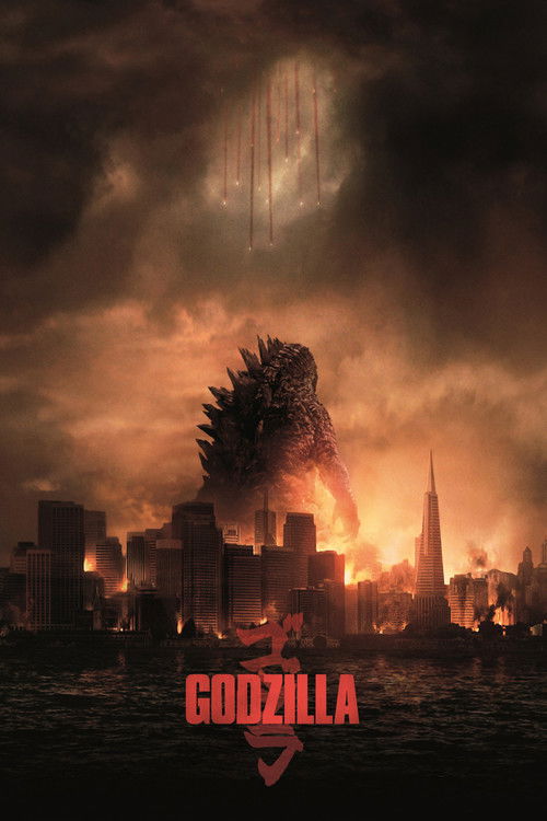 Godzilla (2014) - film poster, directed by Gareth Edwards