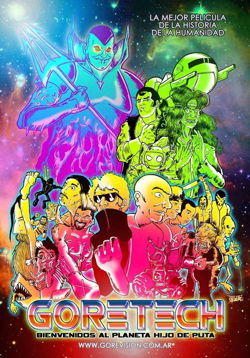 Goretech: Welcome To Planet M*therfucker (2012) - film poster