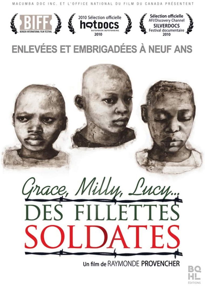 Grace, Milly, Lucy... des fillettes soldates