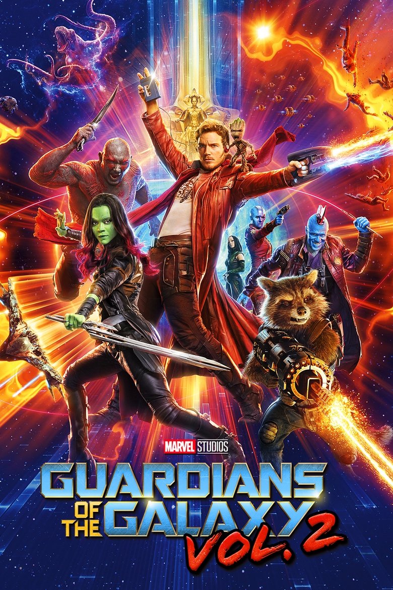 Guardians of the Galaxy Vol. 2 (2017) — film poster, directed by James Gunn