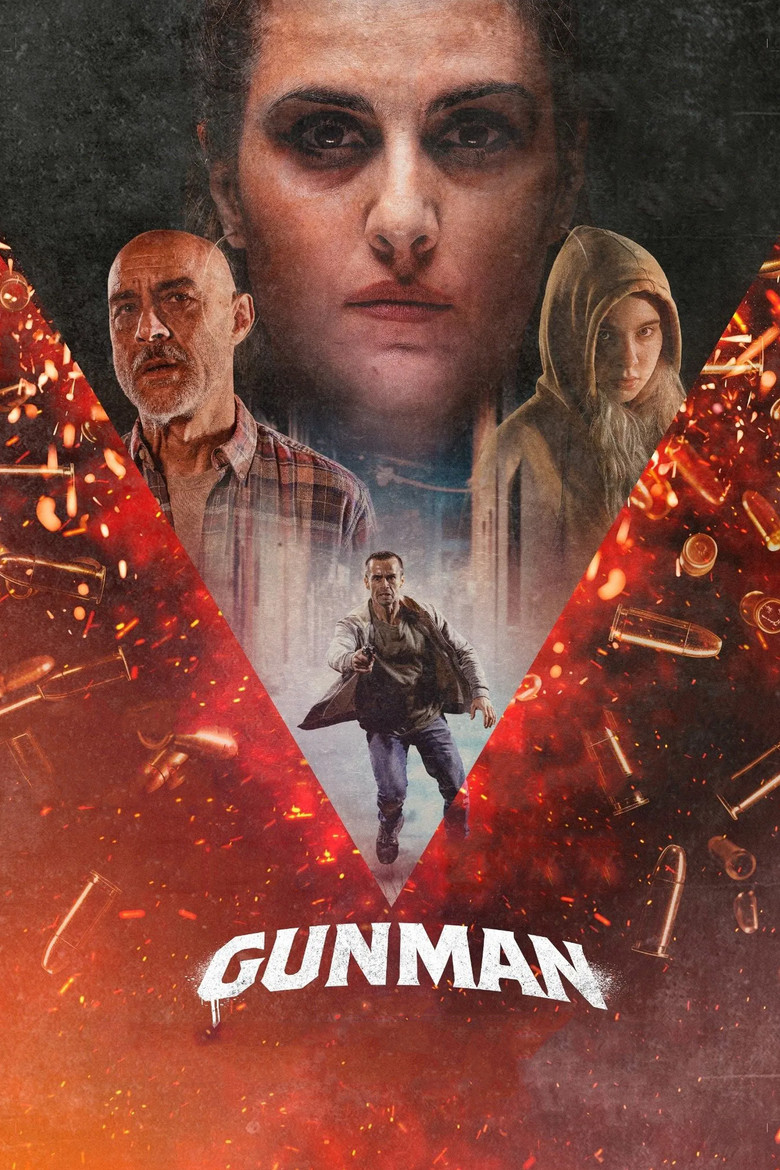 Gunman (2025) — film poster, directed by Cristian Tapia Marchiori
