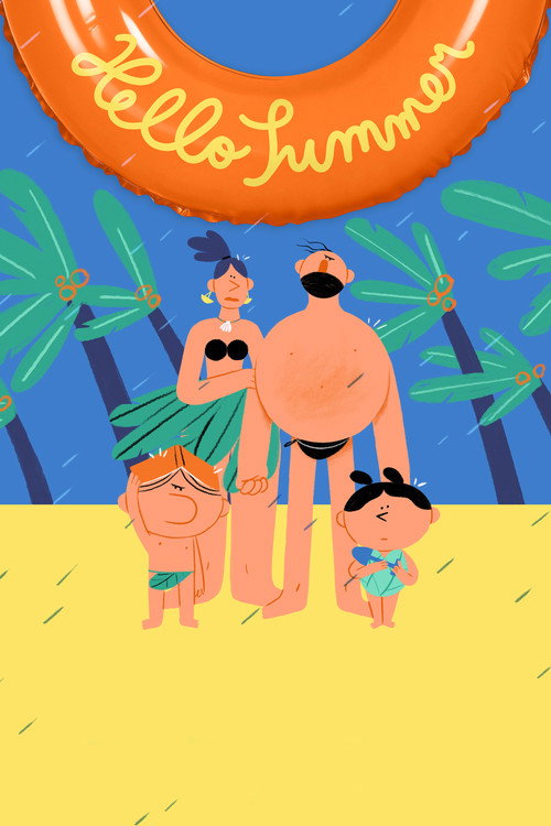Hello Summer (2024) - film poster, directed by Martin Smatana