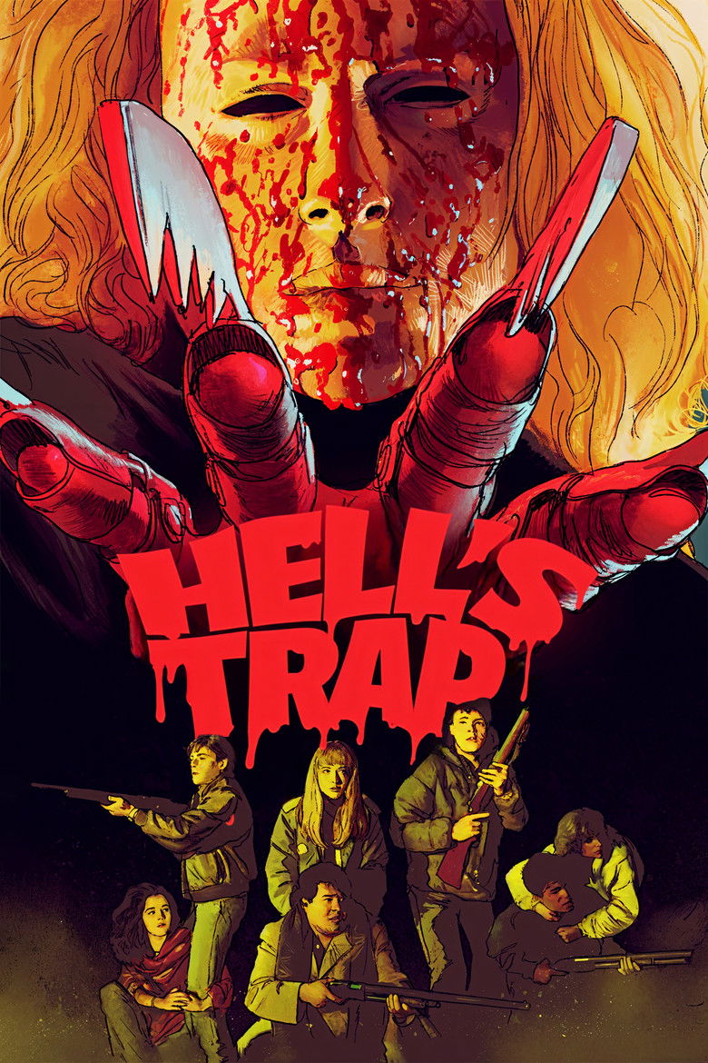 Hell's Trap (1989) - film poster, directed by Pedro Galindo III