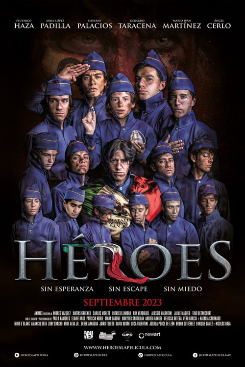 Héroes (2023) - film poster, directed by Ricardo Arnaiz
