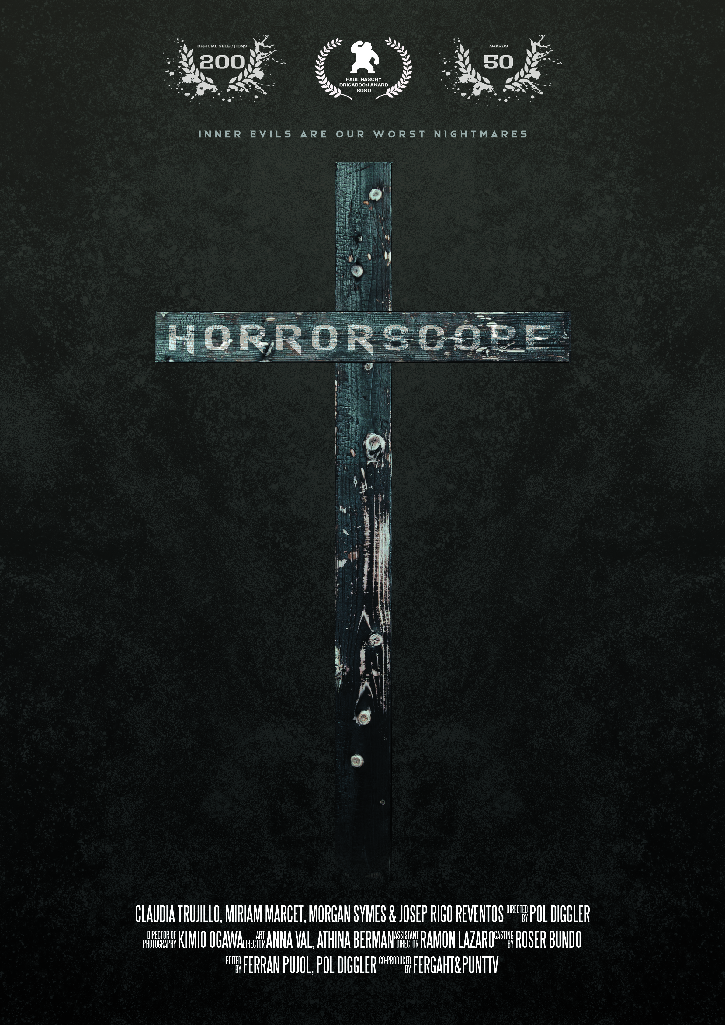 Horrorscope (2019) - film poster, directed by Pol Diggler